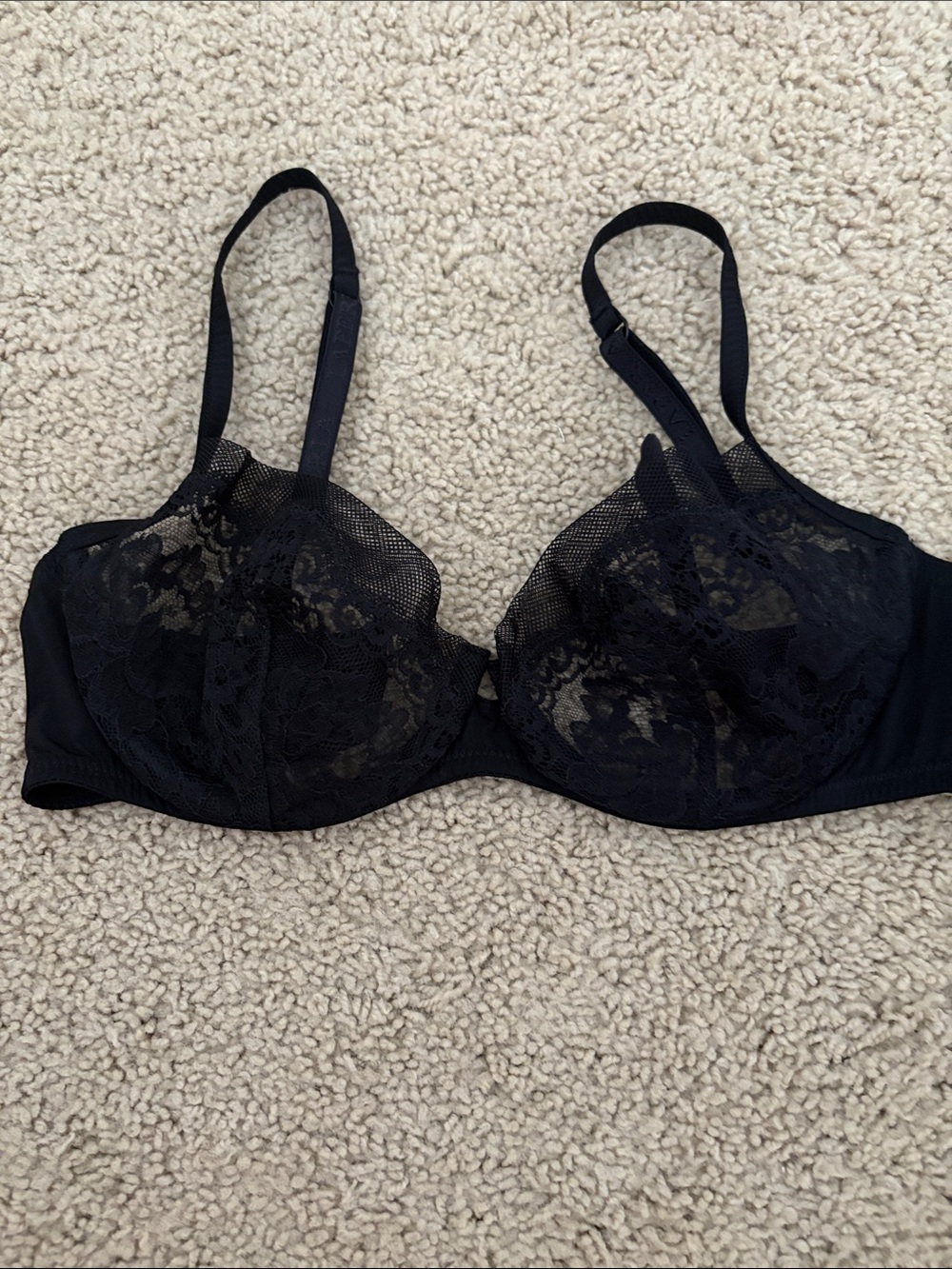 La Perla Black Lace Underwire Bra - Women's Intimates